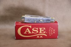CASE GRAY POCKET WORN JIGGED BONE CARBON MINI TRAPPER FOLDING KNIFE 6207SS