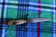 A W Wadsworth & Son deer handle knife 100 + years old!