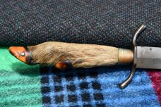 A W Wadsworth & Son deer handle knife 100 + years old!