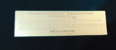 MIB ALCAS NY The American Frontiersman - Remington Series "The Longhunter " Collectors Dagger 1970'S