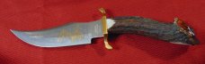 MIB ALCAS NY The American Frontiersman - Remington Series "The Longhunter " Collectors Dagger 1970'S