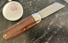 Great Eastern Cutlery Northfield 363122 Toenail Clipper, Rare Satin Finish, Cocobolo, GEC 36, New 