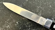 Rare Vintage Out The Front (OTF) Switchblade, Made In Spain, B and S Mark On Bottom Bolster  