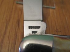 Case XX 1977 Blue Scroll Stag Stockman Pattern # 5347HP SSP