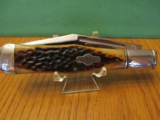Schatt & Morgan  Premier 1 of 400  Large  Bone  Coke Bottle Pattern # 041802