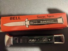 Vintage BELL Secret Agent OTF Switchblade Knife