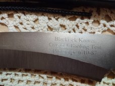  BLACKJACK ORIGINAL TOOLING TEST 1987 PROTOTYPE BOWIE  $250.00