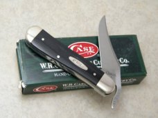 Case XX USA 101953 L Black Micarta Russlock Knife NIB