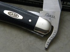 Case XX USA 101953 L Black Micarta Russlock Knife NIB