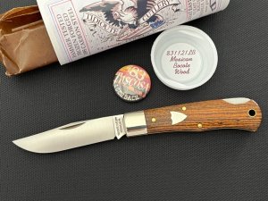 Great Great Eastern Cutlery GEC 83 Bocote Tasscosa Lockback 831121 