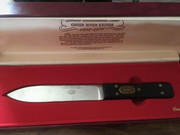 RUSSELL GREEN RIVER DADLEY LAST FROM FACTORY LIKE 1800;s ONE