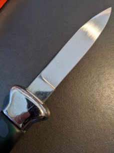 Vintage BELL Secret Agent OTF Switchblade Knife