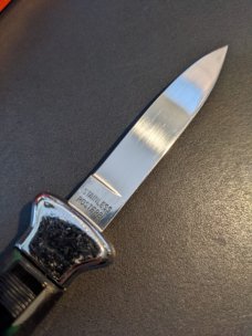 Vintage BELL Secret Agent OTF Switchblade Knife