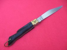 Vintage Unique Deer Foot Leverlock Switchblade Knife