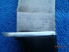 REMINGTON Dupont RH42 Skinning Knife with Hard Rubber Handles
