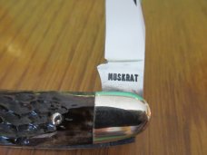 Case XX 1977 Brown Bone Muskrat 
