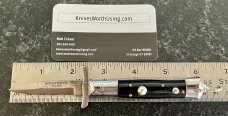 Rare Miniature Rizzuto Estileto Milano, Batwing Guards, Step Bolster 