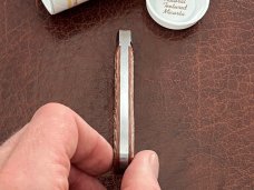Great Eastern Cutlery GEC 74 Cotton Sampler Natural Textured Micarta 749123
