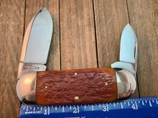 Winchester Wildcat Driller Sunfish Buffalo Head Series Burnt Orange Jigged Bone 1998