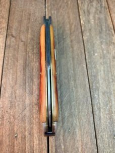 Schatt and Morgan Tear Drop Jack Antique Carmel Worm Groove Bone