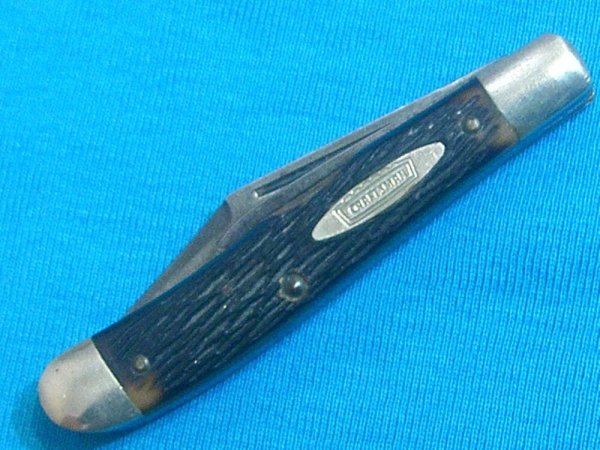 VINTAGE CRAFTSMAN 9507 USA SERPENTINE JACK PEN FOLDING POCKET KNIFE KNIVES OLD