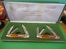 Schrade Cut Co1976 Bicentennial Whittlers Commemorating Kentucky amp Tennessee Serial 1343