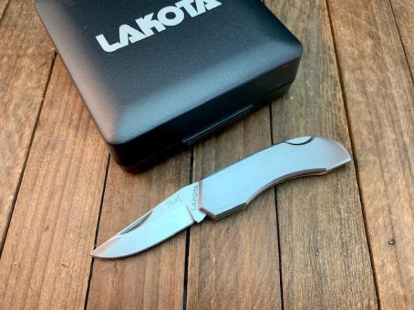Lakota Teal by Moki Lockback Stainless Handles