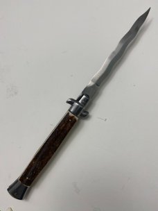 Frank B  Beltrame 28cm / 11" Kris Stag Older Style (Round Hole) Stiletto Swivel Bolster EX 