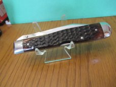 Case XX 1975 Brown Bone Cheetah Pattern # 6111 1/2 CV