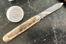 Great Eastern Cutlery Northfield 542117 Big Jack, Smooth Appaloosa Bone Handle, GEC 54, New 