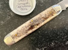 Great Eastern Cutlery Northfield 542117 Big Jack, Smooth Appaloosa Bone Handle, GEC 54, New 