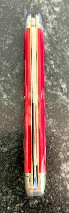 Great Eastern Cutlery Northfield 542117 Big Jack, Blood Red Jig Bone Handle, GEC 54, New 