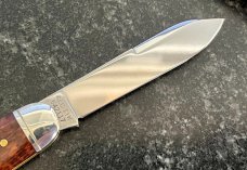 Great Eastern Cutlery Northfield 542117 Big Jack, Snakewood Handle, Custom Sheath, GEC 54, New 