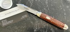 Great Eastern Cutlery Northfield 542117 Big Jack, Snakewood Handle, Custom Sheath, GEC 54, New 