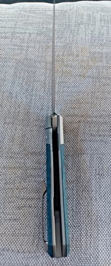 Suprlativ CANIBL Flipper..Artic Storm Fat Carbon and M390..Bolsterrlock,Thumb flip.Oeser/Pena/Garcia