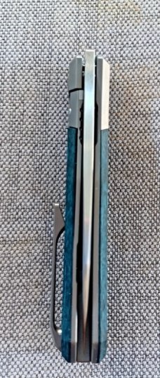 Suprlativ CANIBL Flipper..Artic Storm Fat Carbon and M390..Bolsterrlock,Thumb flip.Oeser/Pena/Garcia