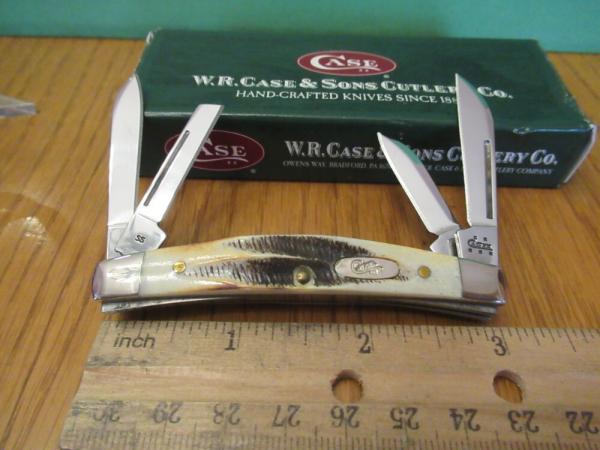 Case XX 2005 Bone Stag Small Congress Pattern # 6.5468 SS Case XX 2005 Bone Stag Small Congress Pattern # 6.5468 SS
