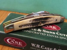 Case XX 2005 Bone Stag Small Congress Pattern # 6.5468 SS