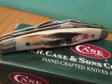 Case XX 2005 Bone Stag Small Congress Pattern # 6.5468 SS