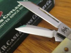 Case XX 2005 Bone Stag Small Congress Pattern # 6.5468 SS