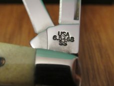 Case XX 2005 Bone Stag Small Congress Pattern # 6.5468 SS