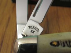 Case XX 2005 Bone Stag Small Congress Pattern # 6.5468 SS