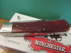 Winchester 1993 Large Trapper Burnt Orange Bone Handles Pattern # W18 29103