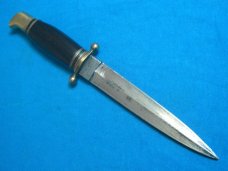 VINTAGE HOFFRITZ SOLINGEN GERMANY BEARTOOTH FIXED BLADE COMBAT FIGHTING DIRK DAGGER KNIFE KNIVES OLD