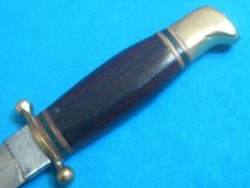 VINTAGE HOFFRITZ SOLINGEN GERMANY BEARTOOTH FIXED BLADE COMBAT FIGHTING DIRK DAGGER KNIFE KNIVES OLD