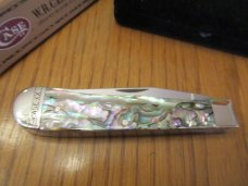 Case XX Abalone Pearl Trapper Pattern # 8254 SS
