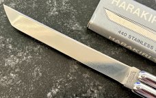 Vintage Valor Harakiri Balisong Knife, Made In Japan, Model 660, Tanto Blade, Original Box, Unused 