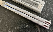 Vintage Valor Harakiri Balisong Knife, Made In Japan, Model 660, Tanto Blade, Original Box, Unused 