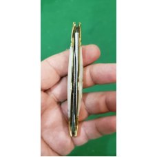 3 1/2" Double Bird's Head Bolsters, Swell Center Half Congress, imitation Pearl Handles file work
