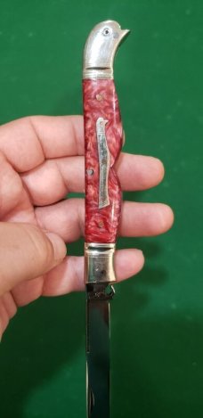 4 1/2" Custom Made Bird's Head Bolster Knife